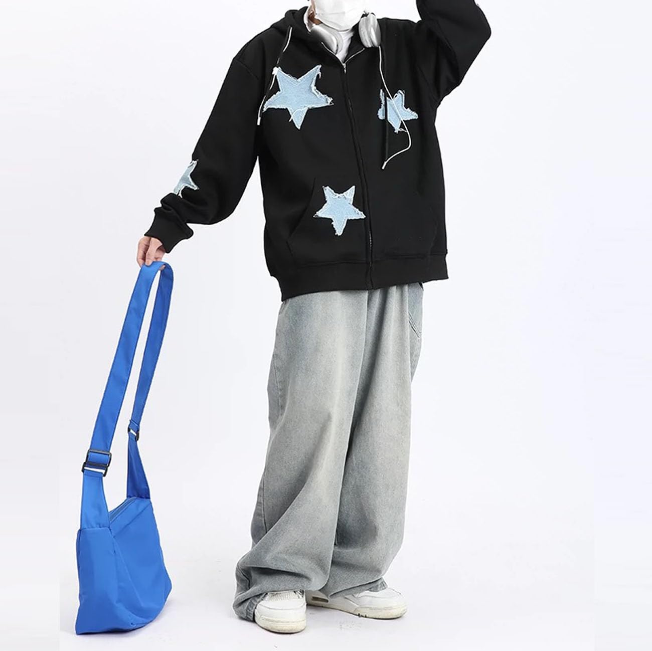 Y2K Hoodie Women Men Graphic Hoodies Aesthetic Jacket Harajuku Oversized Sweatshirt Fashion Gothic Clothes.