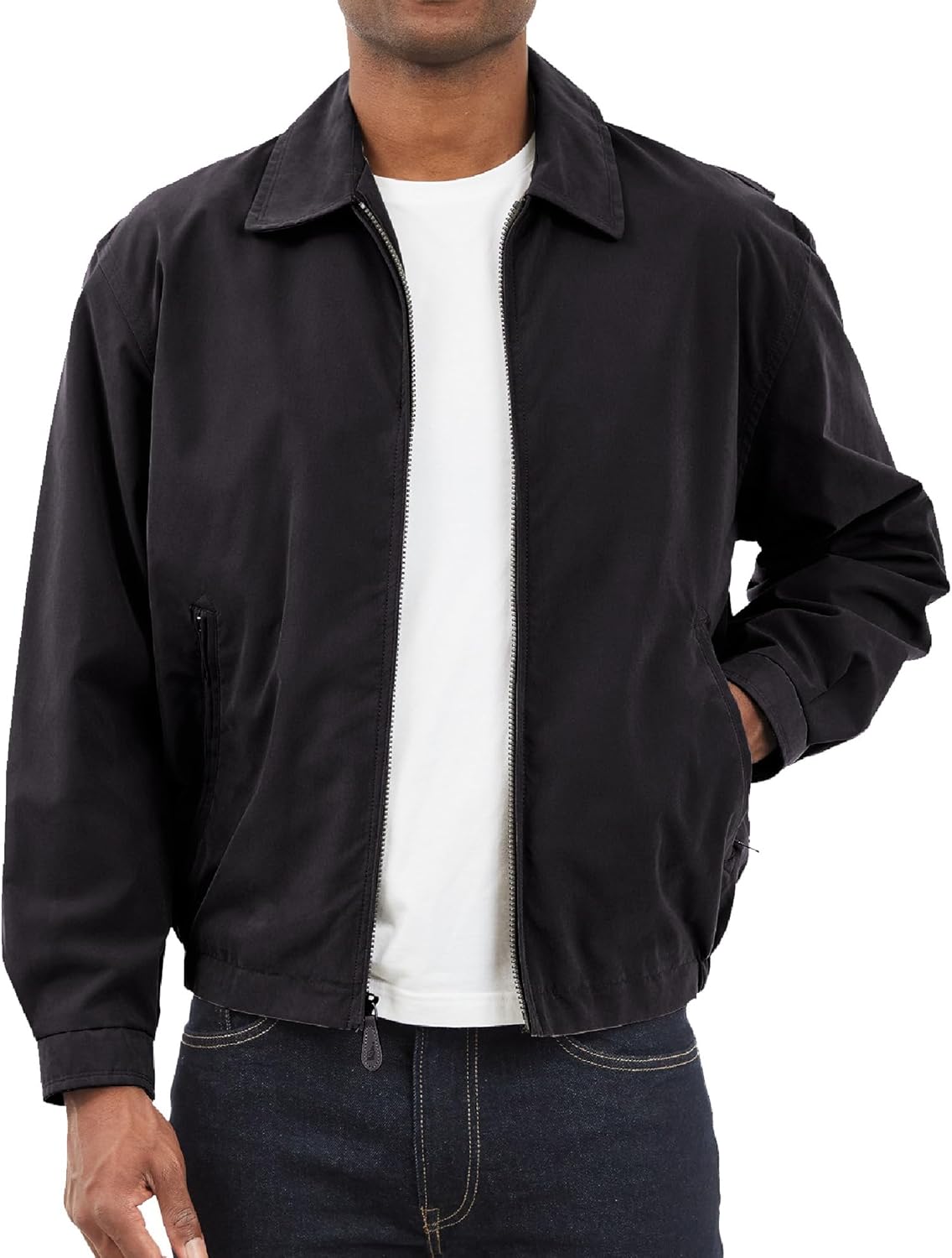 men Zip-Front Golf Jacket (Regular & Big-Tall Sizes)