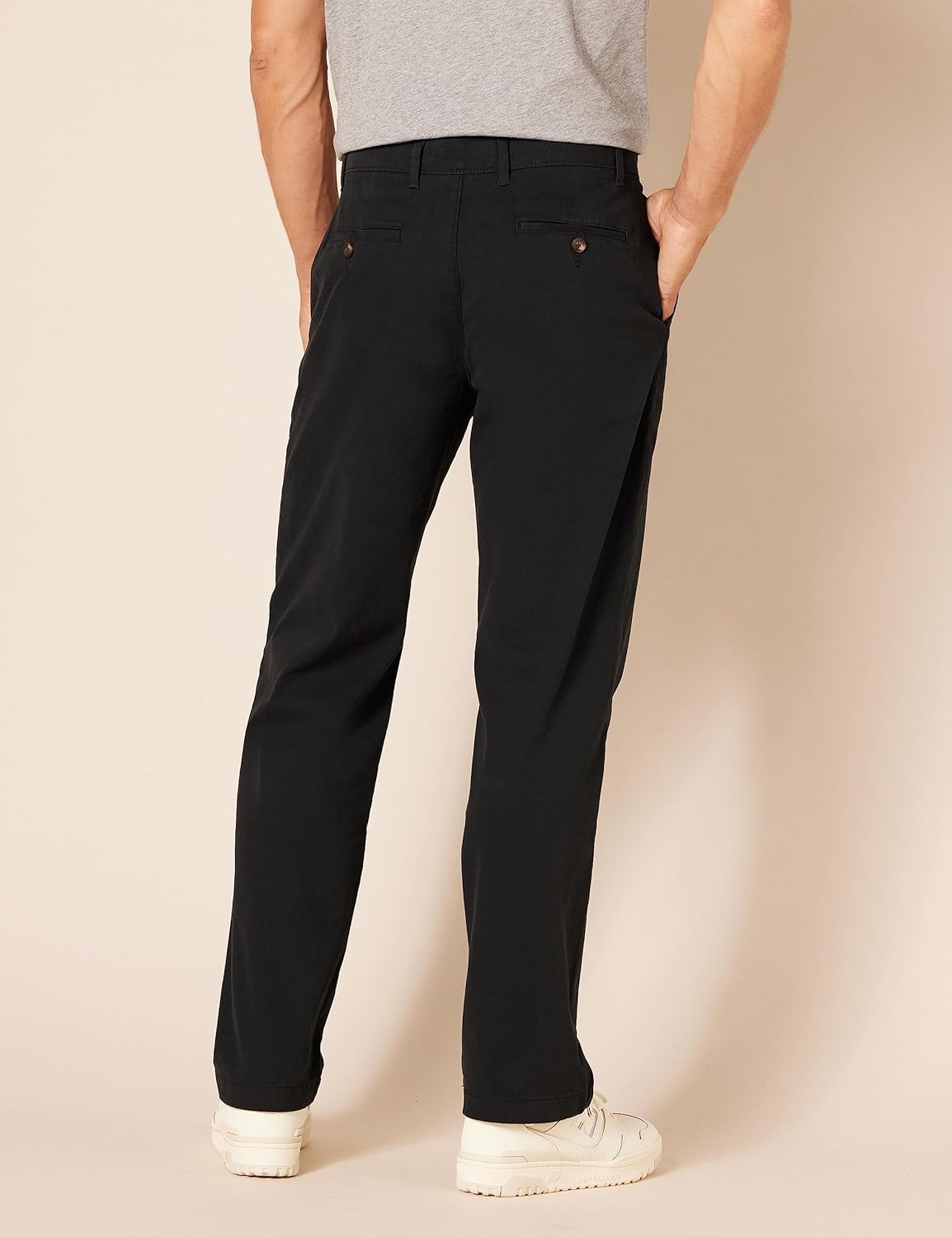 men Classic-Fit Casual Stretch Chino Pant - Image 2