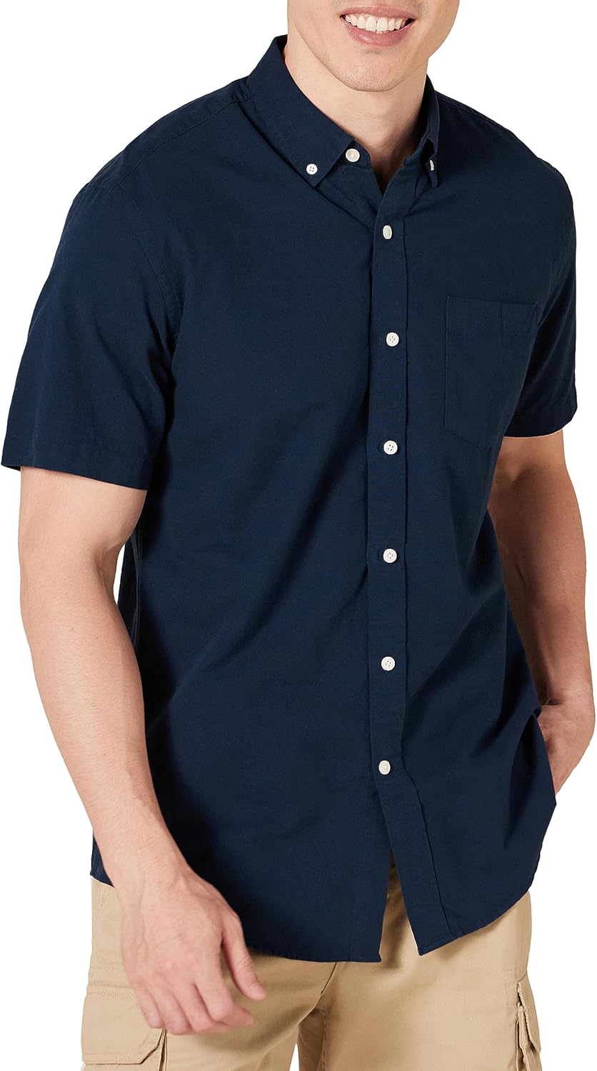 Oxford Shirts for Men - Regular-Fit, Short-Sve